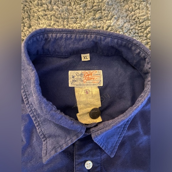 Garbstore two tone button down L/S shirt. Size Men’s XL - Picture 2 of 10